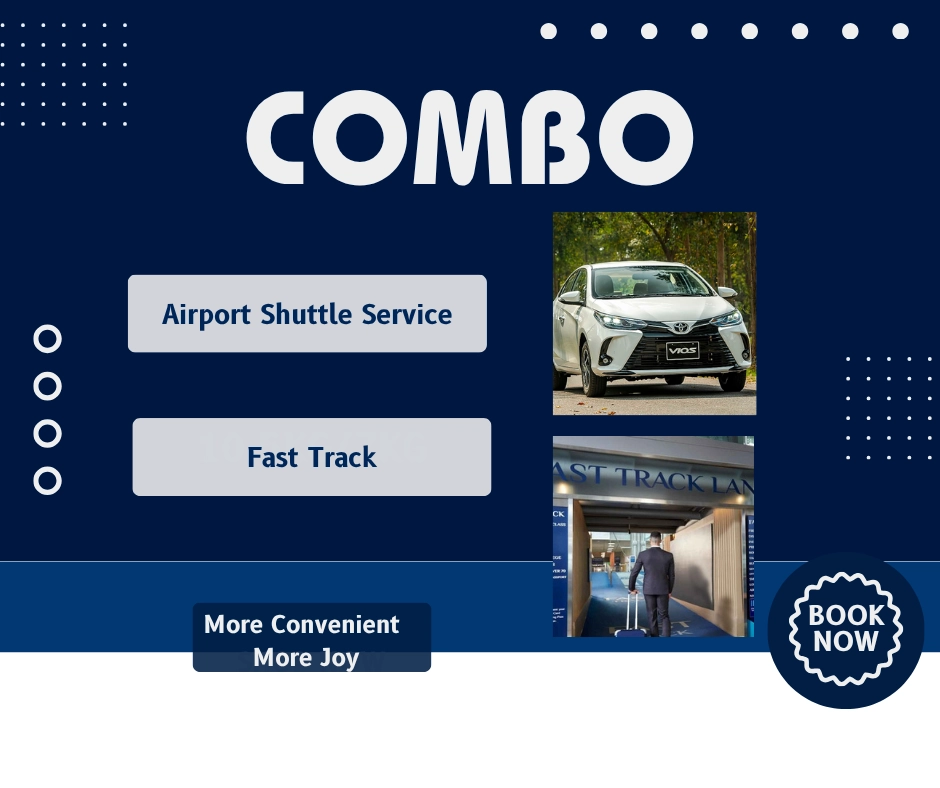 [COMBO] Support Services at Da Nang Airport (Optional Fast Track Service, Airport Transfer) I Da Nang